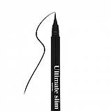 Підводка-фломастер ультратонкий для очей Parisa Cosmetics Ultimate Slim Eyeliner PF02, фото 5