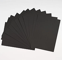 Набор черной бумаги для рисования 38х26
