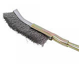 Щітка дротяна ручна універсальна, металевий дріт, фото 3