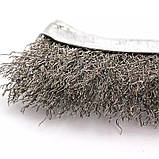 Щітка дротяна ручна універсальна, металевий дріт, фото 4