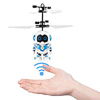 Интерактивная игрушка Летающий робот с датчиком! Полезный