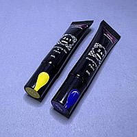 Набір гель-краска для стемпінгу і дизайну нігтів Master Professional 2 шт Залізно-Голубовий