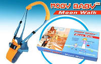 Віжки, дитячий повідець, ходунки MOBY BABY MOON WALK! Корисний