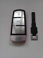 Корпус автоключа для Volkswagen B6 B7 B7L CC R36 Maogotan B5 PasGalakeys 3 кнопки (02-11)
