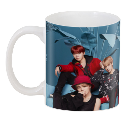 Кружка GeekLand Bangtan Boys BTS 02.31 блакитний будинок, фото 1