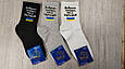 Чоловічі високі шкарпетки PVS "Доброго вечора ми з України" бавовна, демісезонні , висока резинка 41-44, 12пар\уп. асорті, фото 2