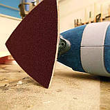 Трикутний шліфувальний папір (180 зерно) на липучці, фото 7