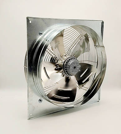 Осьовий промисловий нержавіючий вентилятор Турбовент ОВН 630В з оцинкованим фланцем, фото 2