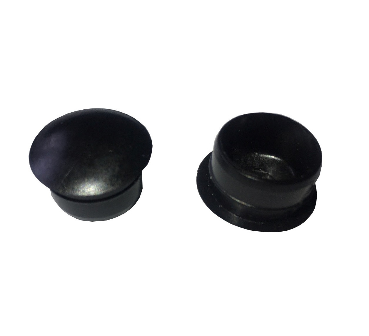 Заглушка анкера БОЧКА діаметр 13 мм колір чорний 100 штук, фото 1