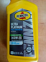 Моторное масло Pennzoil ULTRA Platinum SAE 0W20 MS-6395 ILSAC GF-6A WSS-M2C947-A B1 (0.946 мл) USA 550039860