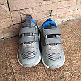 Кросівки KJ27-2D сірий/блакитний для хлопчика, фото 5