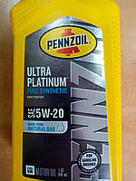 Моторное масло Pennzoil ULTRA Platinum SAE 5W20 MS-6395 ILSAC GF-6А A1/B1 WSS-M2C945-A (0.946мл) USA 550040863