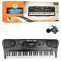 Детский музыкальный инструмент Детский синтезатор HS5411, 54 клавиши игрушка