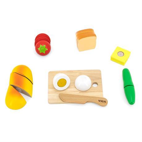 Игрушечные продукты Viga Toys Завтрак (44541) - фото 2 - id-p1597744767