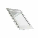 Стельовий LED світильник вбудований (Glass LED DownLight) 18 Вт, 1250 Лм, фото 2