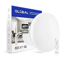 Розумний світильник Global 60W (пульт, димминг, нічник, CCT 3000-6500K, IP44) коло