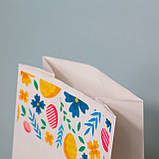 Паперовий пакет для великодніх пасок 150*90*240 святкові подарункові пакети Упаковка для великодніх пасок, фото 6