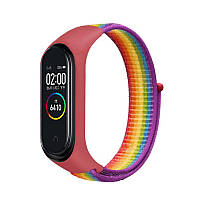 Ремешок нейлоновый MRK для фитнес браслета Xiaomi Mi Band 6/5/4/3 Multicolor (mrk8975)