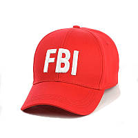 Бейсболка FBI красный