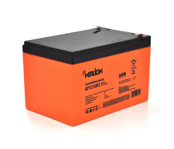 Акумуляторна батарея Merlion AGM GP12120F2 PREMIUM 12V 12Ah