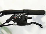 Велосипед гірський двоколісний одноподвесный сталевий Azimut 29*40 D 29 дюймів 20 рама чорно-синій, фото 3