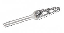 Борфреза конічні із заокругленим кінцем L 12,5х20х70 ВК8 z16 хв.8 (Серпухів)