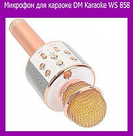 Микрофон для караоке DM Karaoke WS 858! Полезный