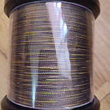 Поводковий матеріал на коропа "X4" 25lb, нітка поводкова (Camo Braid), фото 2