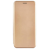 Чехол-книжка Premium Wallet для Samsung Galaxy A12 Gold
