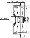 Вентилятор осьовий MaEr YWF 4E-450-B (вентилятор), фото 3