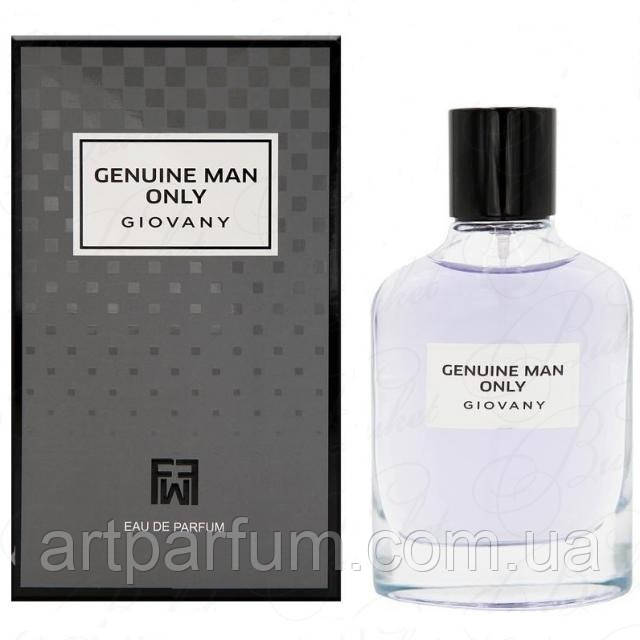 Туалетна вода для чоловіків Fragrance World Genuine Man Only Giovany 100ml