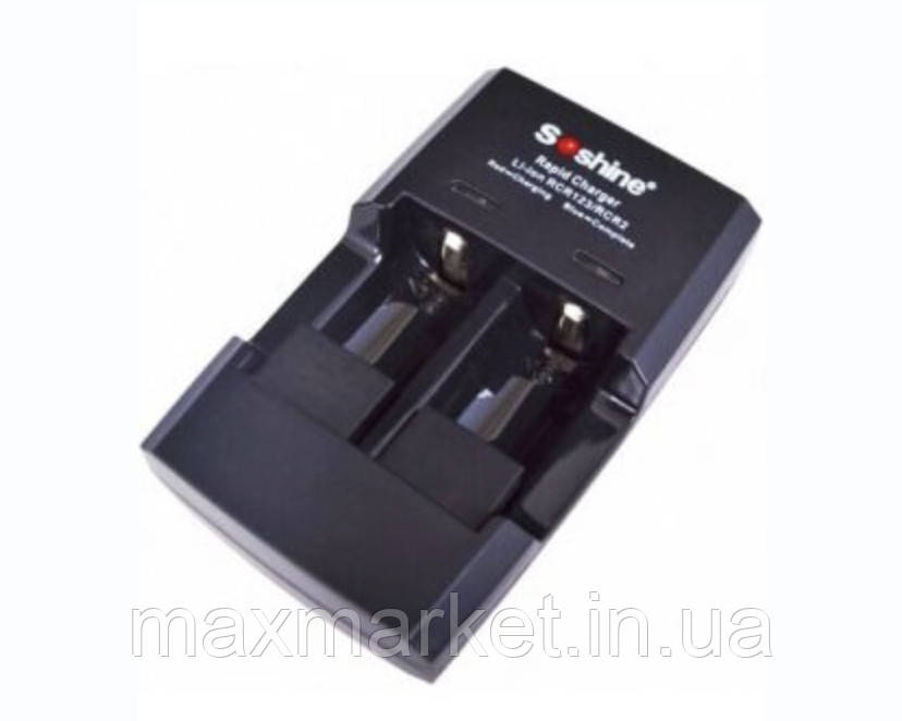 Зарядний пристрій для акумуляторів CR123A Soshine CS-S5, фото 1