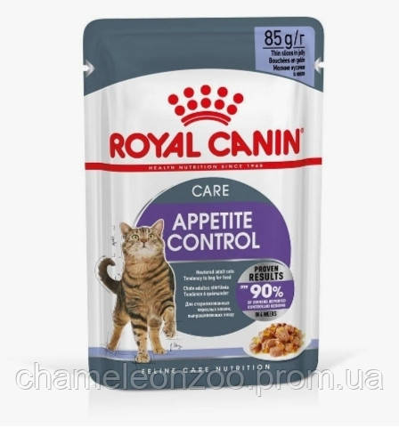 Консевра Royal Canin  Appetite Control Care 85 г –  корм с мясом для взрослых стерилизованных кошек желе