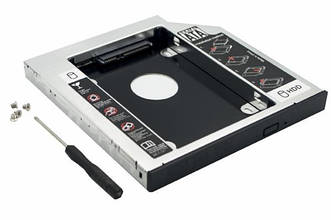 Кишеня-адаптер для ноутбука Elements HDD/SSD 2.5" SATAIII 12.7 у відсік CD (EM-HDSD127)