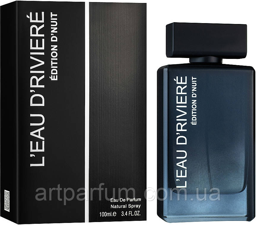 Туалетна вода для чоловіків Fragrance World L'Eau D'Riviere Edition D'Nuit 100ml
