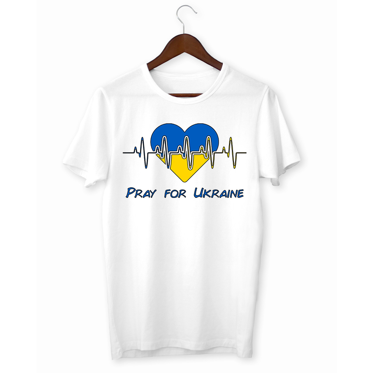 Футболка з принтом "Pray for Ukraine" Push IT