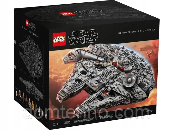 Блоковий конструктор LEGO Star Wars Сокіл Тисячоліття 75192