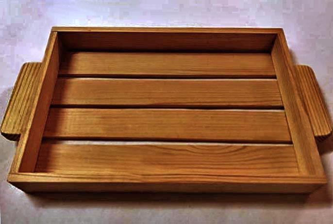 Піднос дерев'яний "Фовіле" сієна