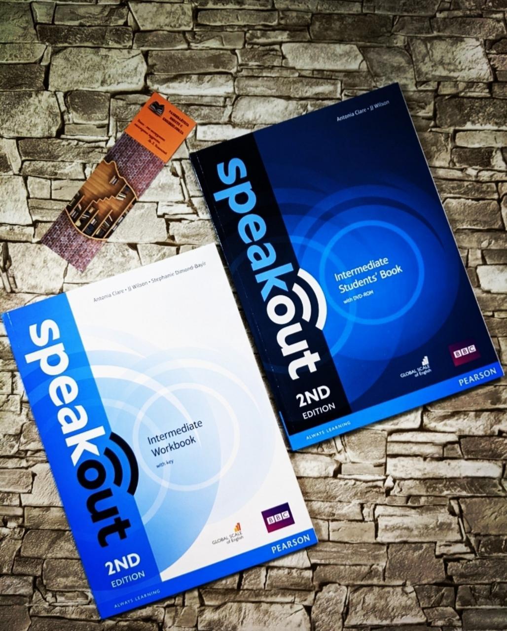 Набір книг "Speak Out 2nd Intermediate student's Book +DVD & Workbook With Key" Pearson