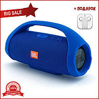 Портативная bluetooth колонка JВL Boombox mini синий. Жбл бумбокс! BEST