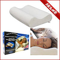 Ортопедическая анатомическая подушка с памятью Comfort Memory pillow! BEST