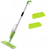 Швабра с распылителем Healthy Spray Mop зеленая! BEST