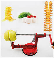 Машинка для резки картофеля спиралью SPIRAL POTATO SLICER! BEST