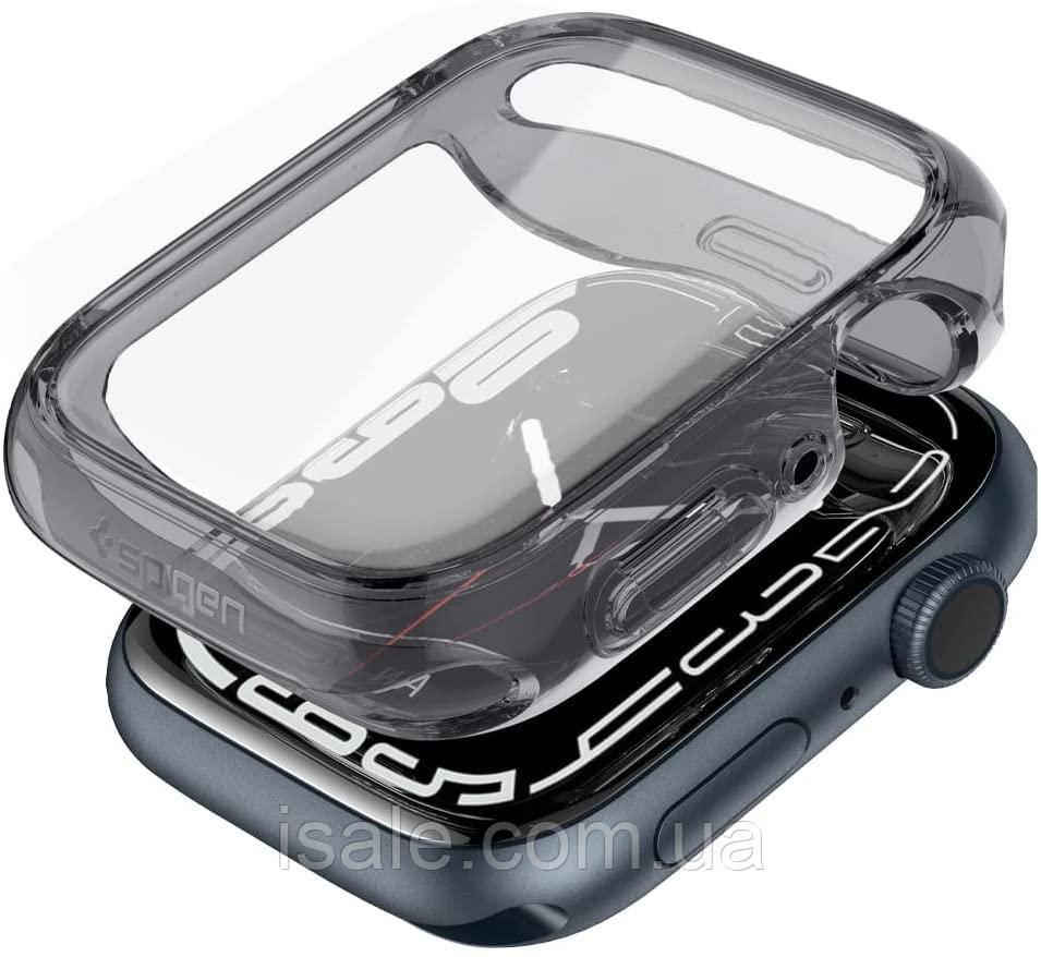 Захисний чохол Spigen Ultra Hybrid для Apple Watch 45 mm Series 9/8/7, Space Crystal, фото 1