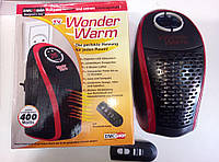 Портативный обогреватель Wonder Warm 400W с пультом, мини тепловентилятор! BEST