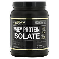 Изолят сывороточного протеина California GOLD Nutrition, SPORT "Whey Protein Isolate" без вкуса (454 г)