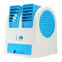 Мини кондиционер увлажнитель Conditioning Air Cooler Mini Fan голубой! BEST