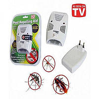 Электромагнитный отпугиватель тараканов мышей мух комаров Riddex Quad Pest Repelling Aid! BEST