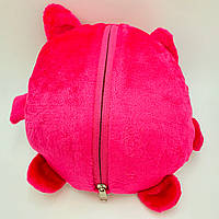 Детская толстовка плед трансформер зверушка подушка халат с капюшоном и рукавами Huggle Pets Hoodie красный!