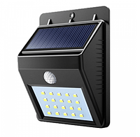 Светильник на солнечной батарее 20 LED наружного освещения Solar Motion с датчиком движения! BEST